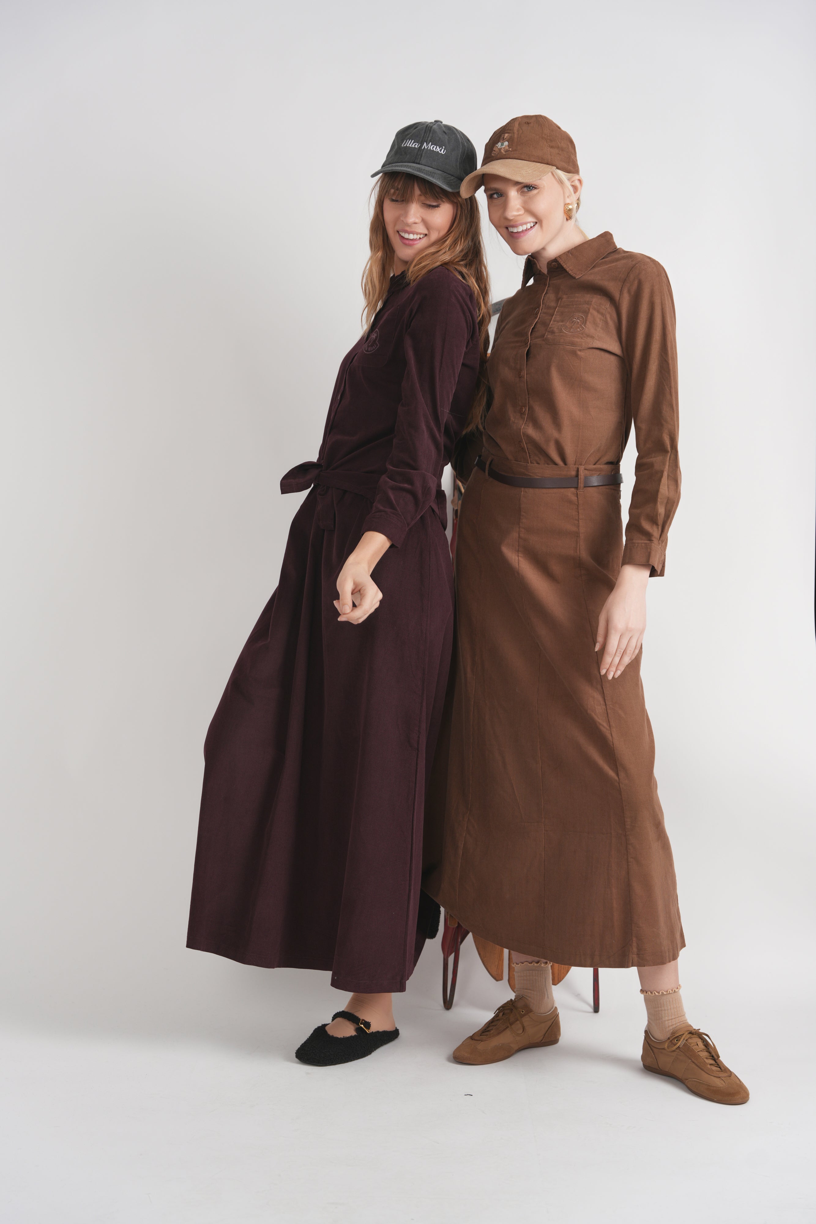 Corduroy Embroidered Blouse in by Ulla Maxi