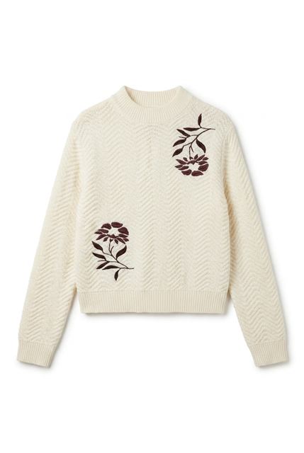Chevron Knit in Cream by Birt UK