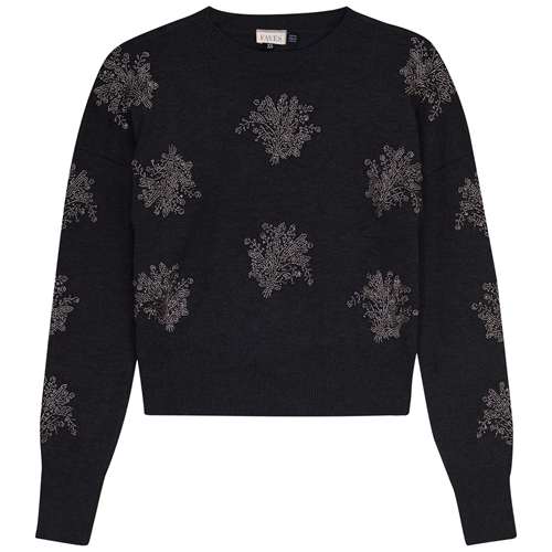 Beaded Flower Sweater in by Faves