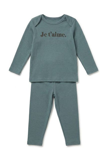 Je T'aime Print 2 Piece Set