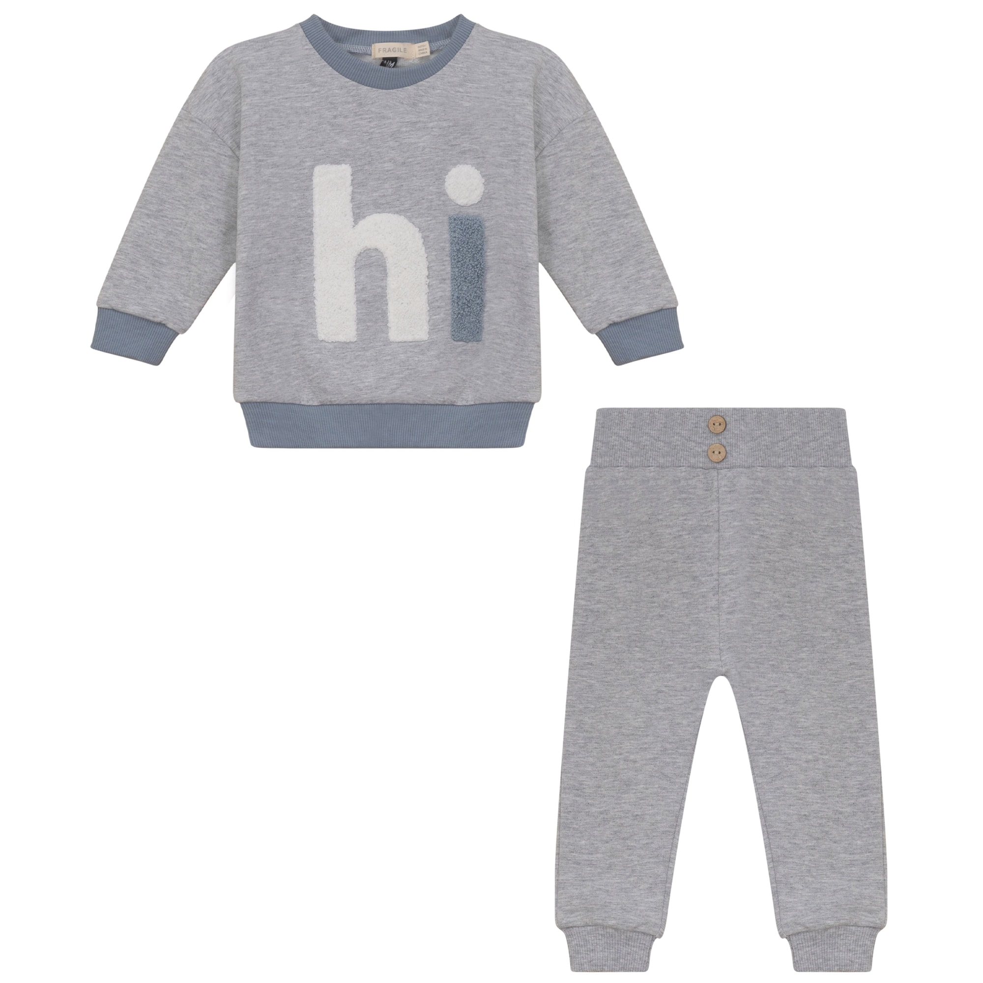 Hi Hook Stitch 2-Piece Set in by Fragile