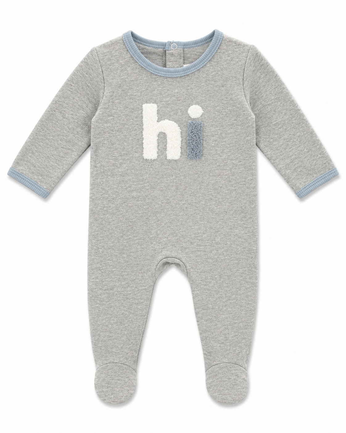 Hi Hook Stitch Footie in by Fragile
