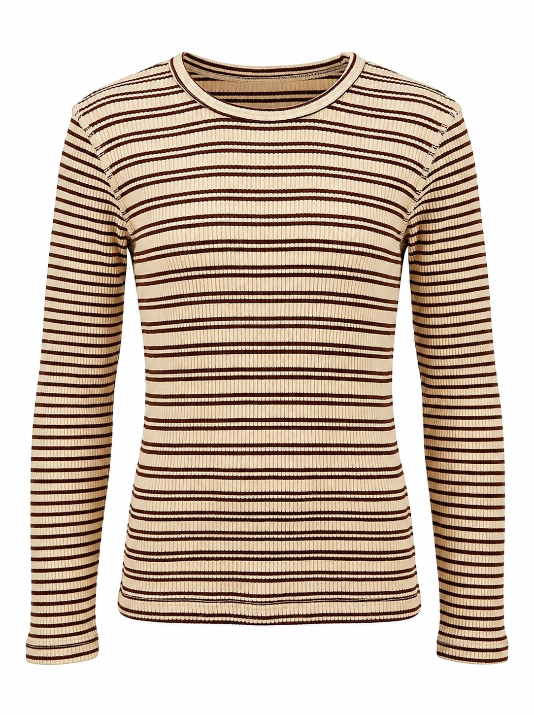 Striped Rib Top in by FYI