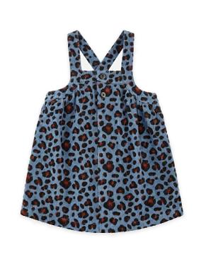 Corduroy Leopard Printed Jumper