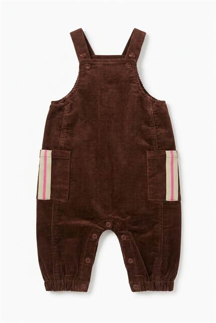 Corduroy Romper in Burgundy by FYI