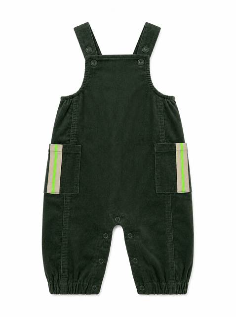 Corduroy Romper in Olive by FYI