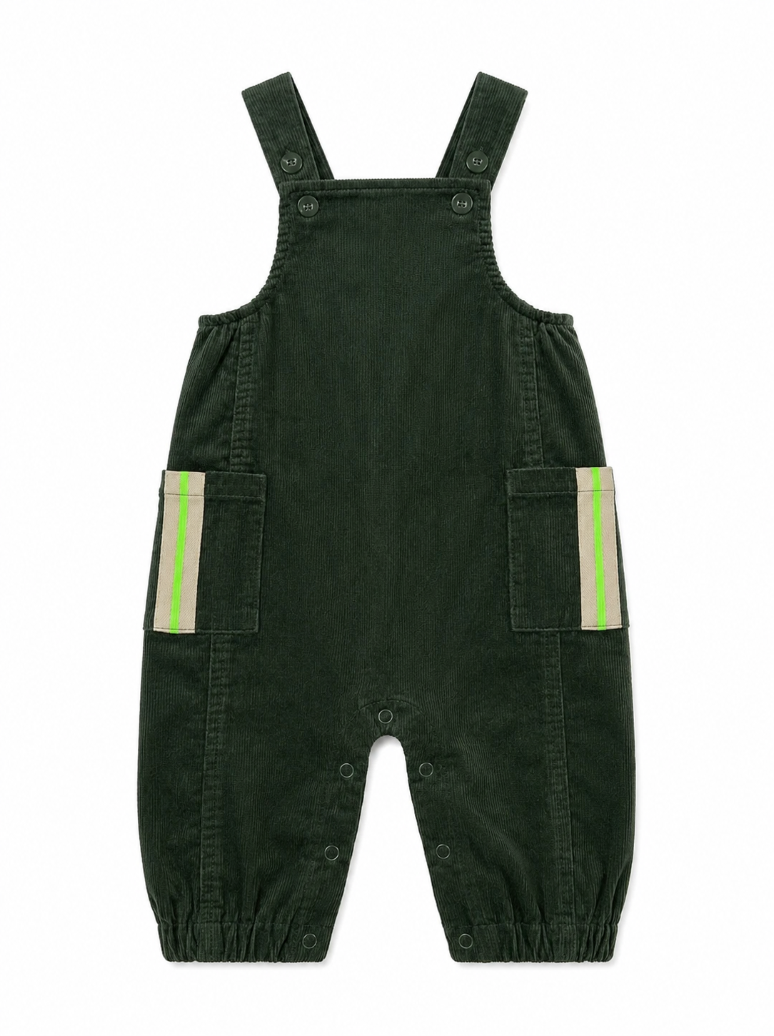 Corduroy Romper in Olive by FYI