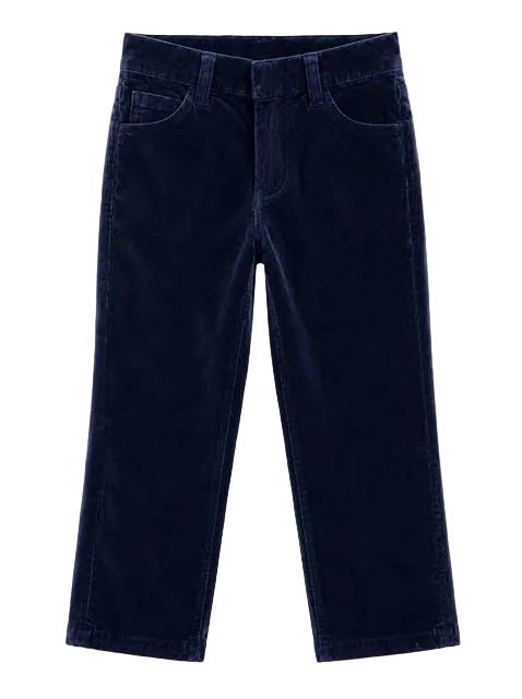 Stretch Corduroy Pants in Navy by FYI