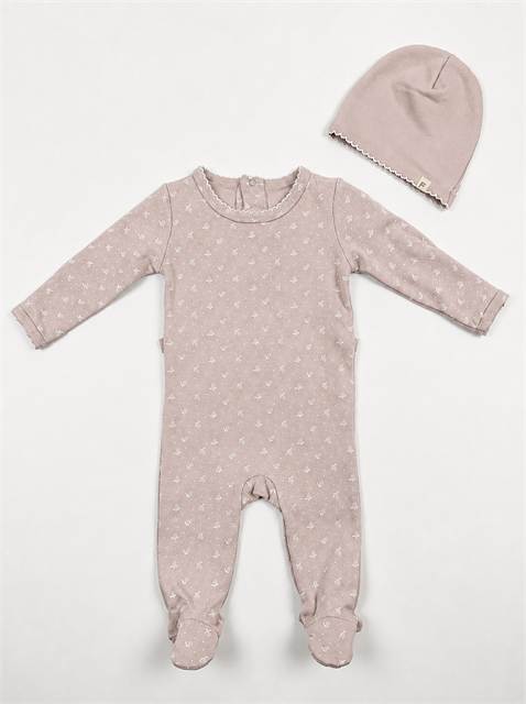 Printed Footie in Primrose by Fragile
