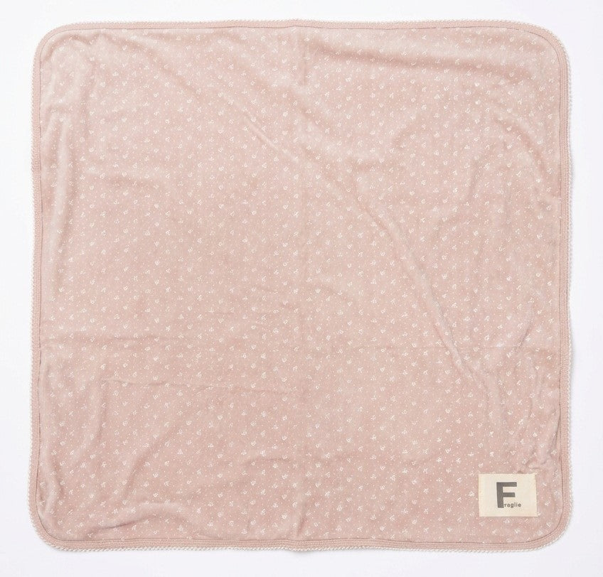 Printed Velour Blanket in Primrose One Size by Fragile