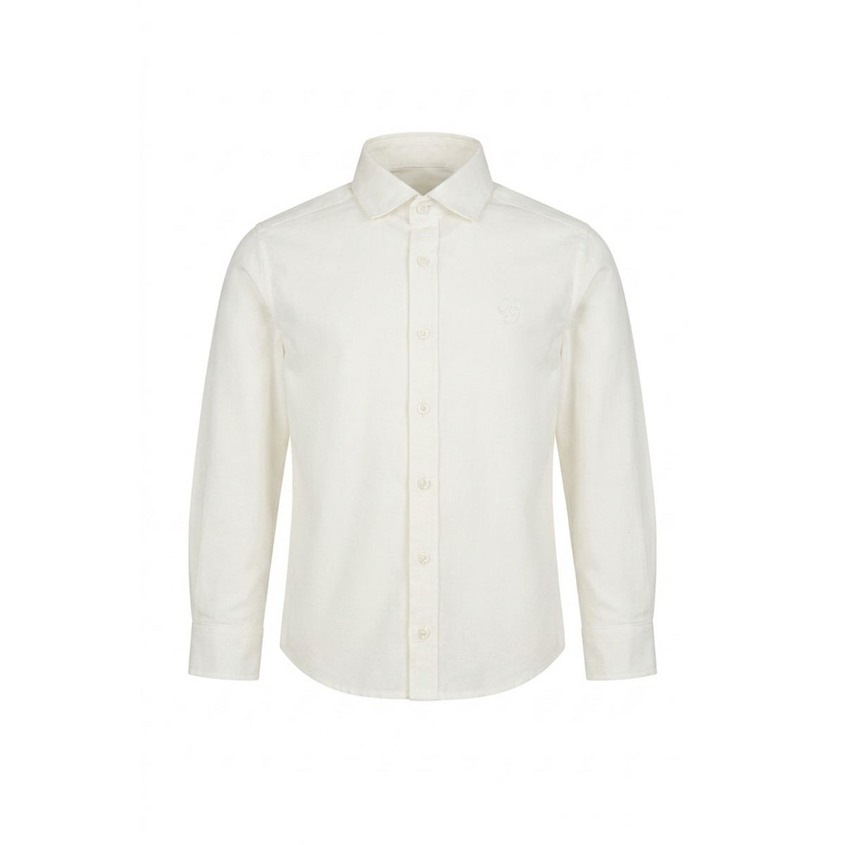 Collared Cotton Dress Shirt