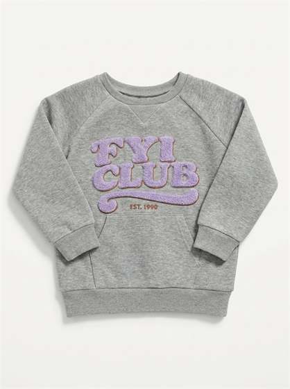 FYI Club Sweatshirt in Grey Mix by FYI