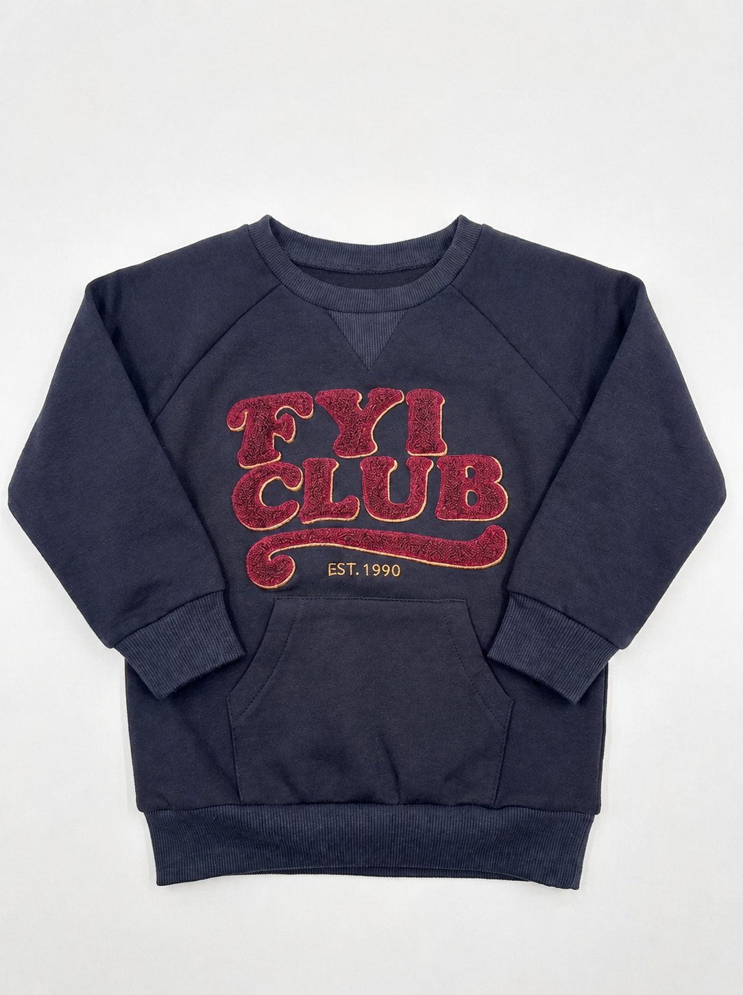 FYI Club Sweatshirt in Navy by FYI