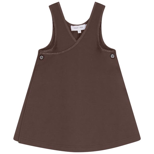 Ponte Jumper in Chocolate by Charlotte & George