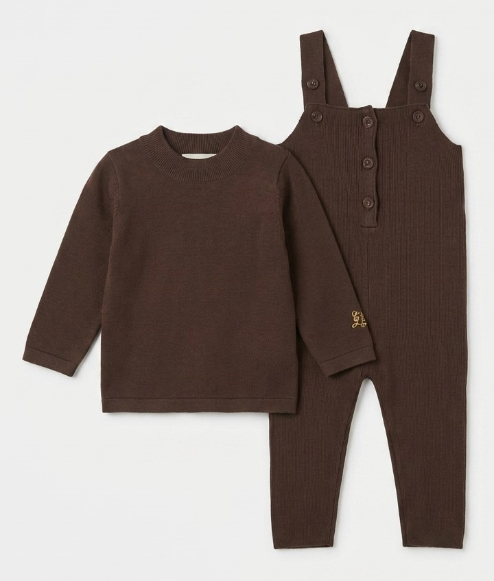 Overall Knit Set