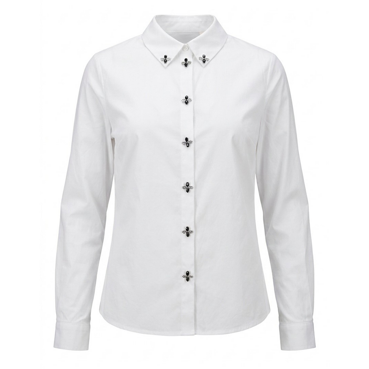 Shirt With Rhinestone