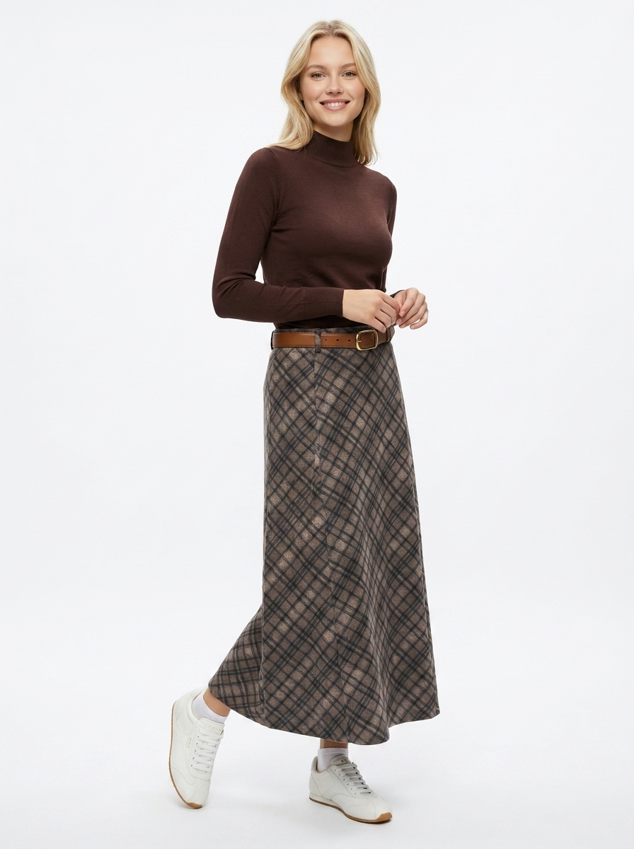 Knit Top With Mock Neck in by Legend