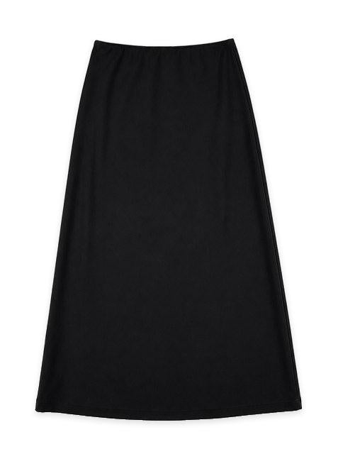 Pull On Bias Skirt in Black by Legend