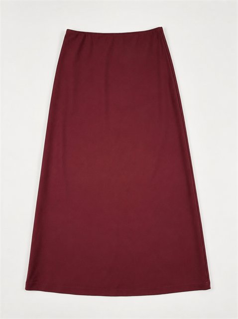 Pull On Bias Skirt in Burgundy by Legend