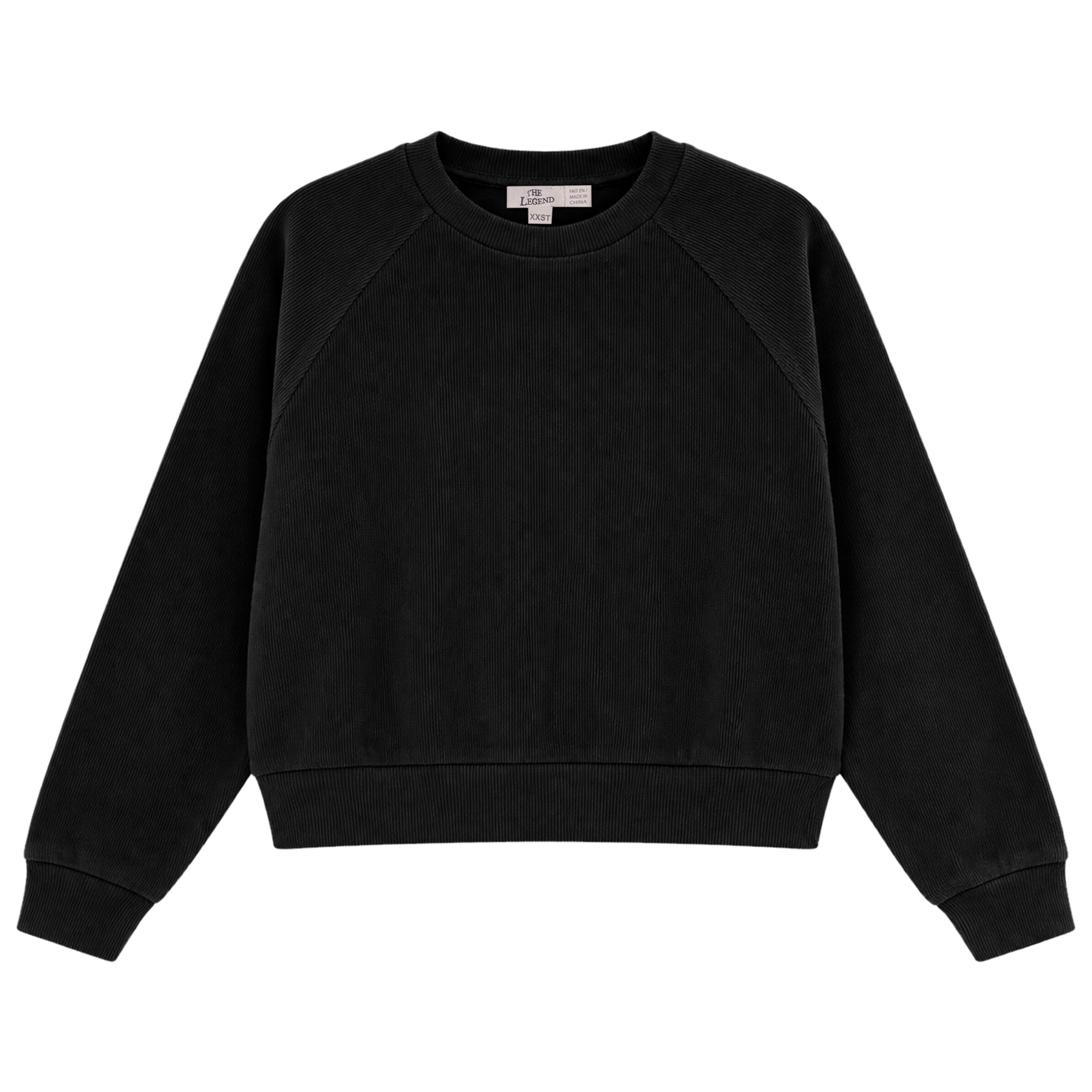 Rib Crop Top in Navy by Legend