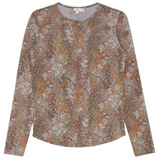 Tee In A Stretchy Fabric in Tan by Legend