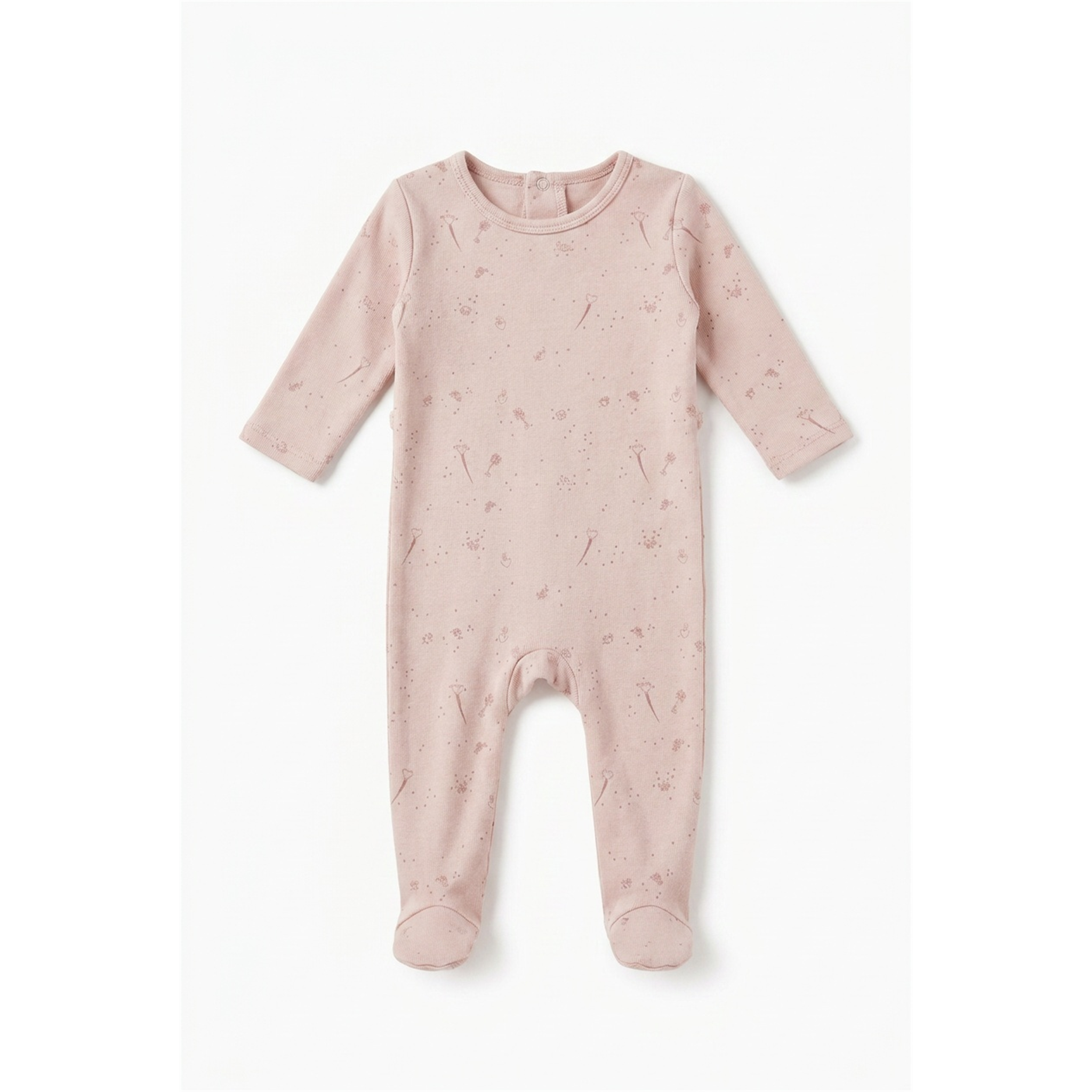 Fairy Print Footie in Pink by Whipped Cocoa