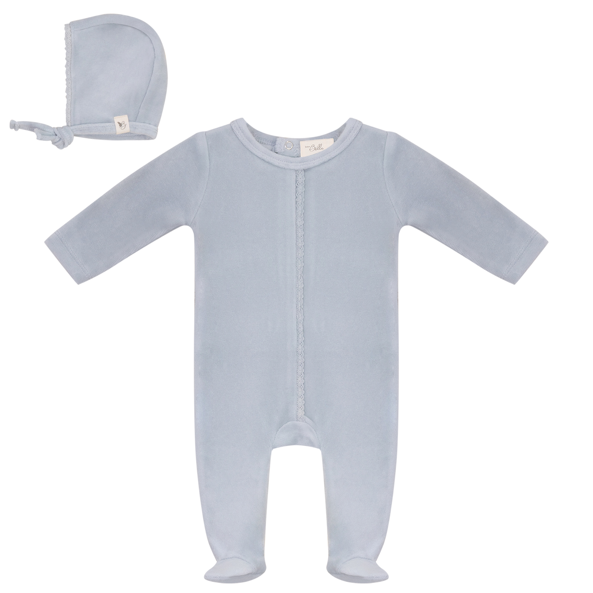 Crochet Lace Layette Footie