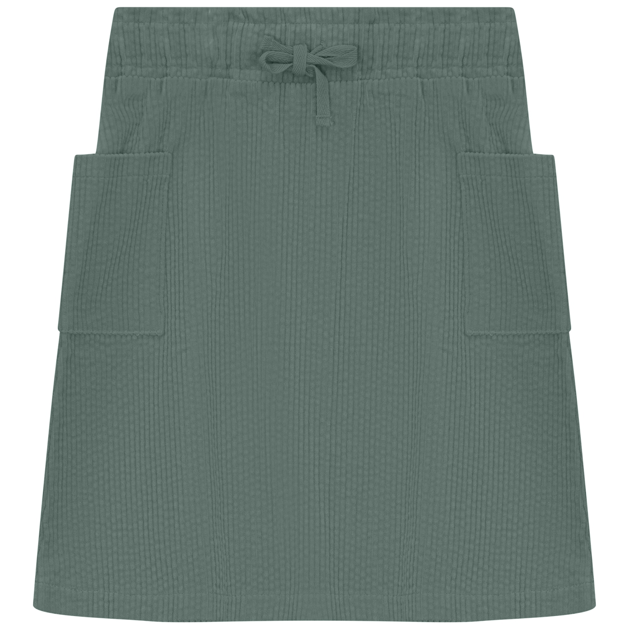 Corduroy Skirt in Green by Puddles