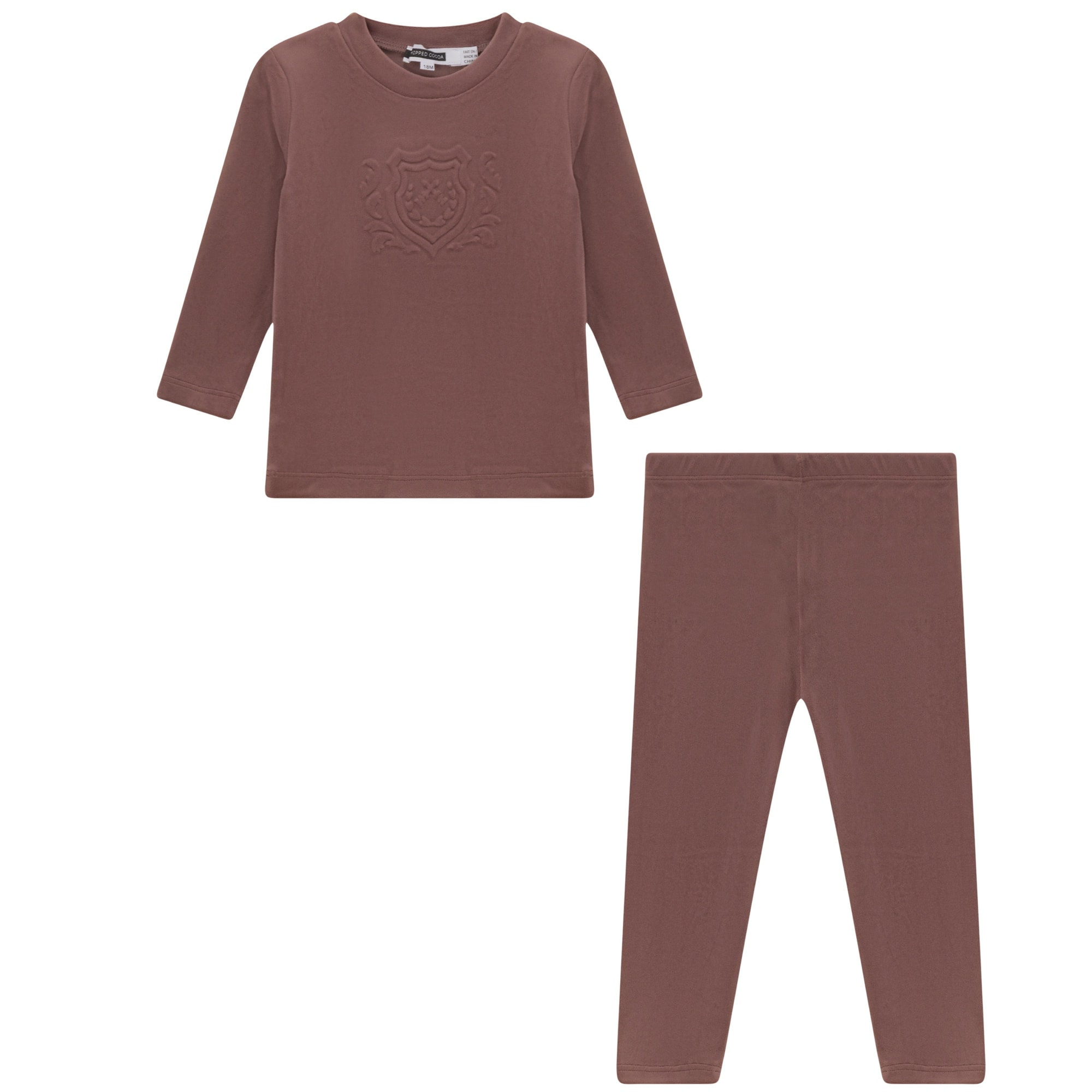 Velour Embroidery Set in Twilight Mauve by Whipped Cocoa