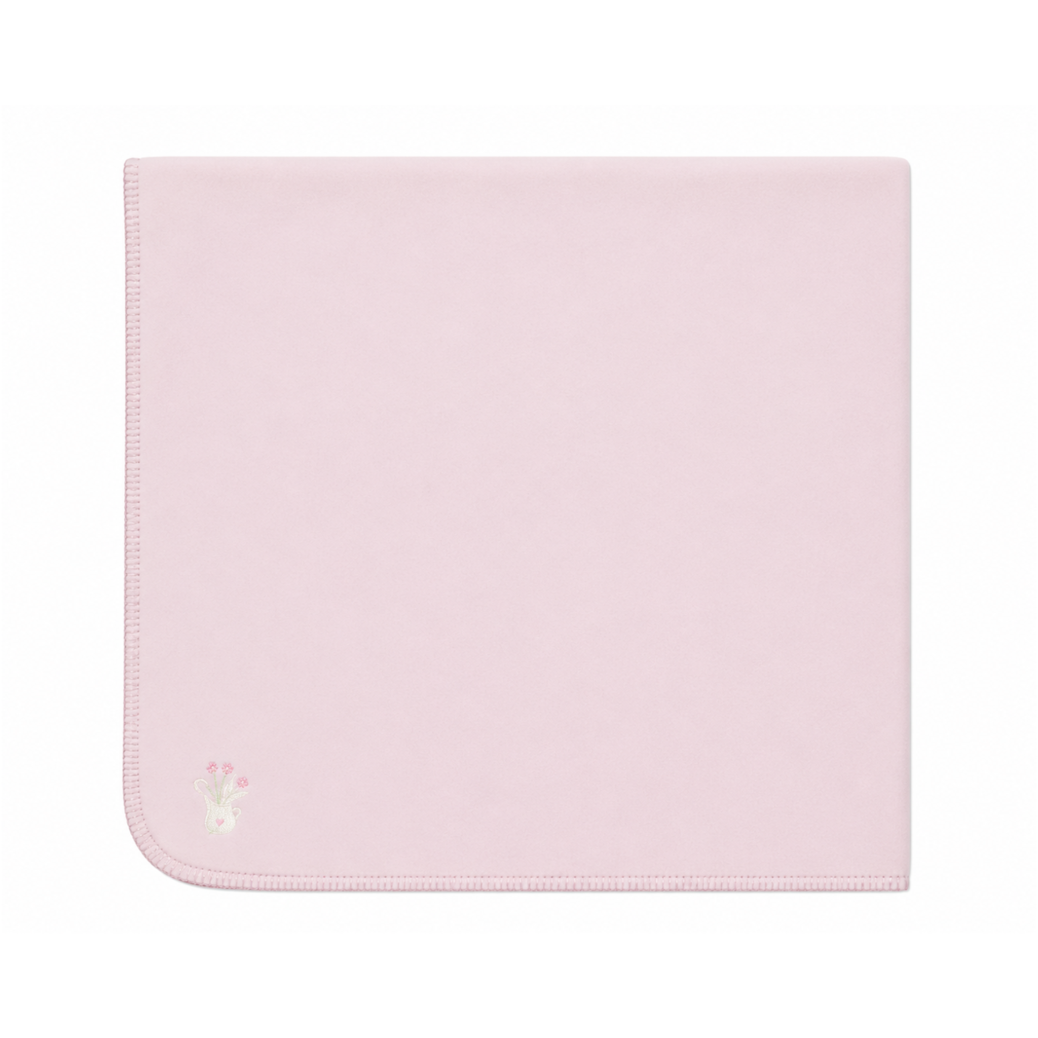 Honeybee, Flower & Rolling Horse Cotton Spandex Blanket in Primrose One Size by Bebe Bella