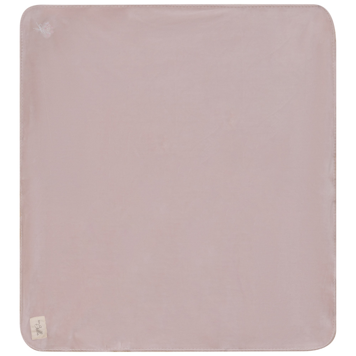 Honeybee, Flower & Rolling Horse Velour Blanket in Primrose One Size by Bebe Bella