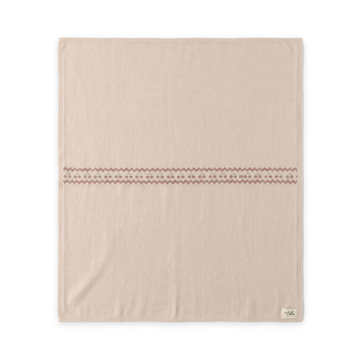 Knit Blanket With Cherry