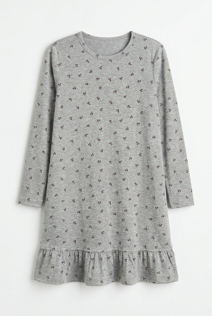 Cherry Modal Nightgown in by Whipped Cocoa