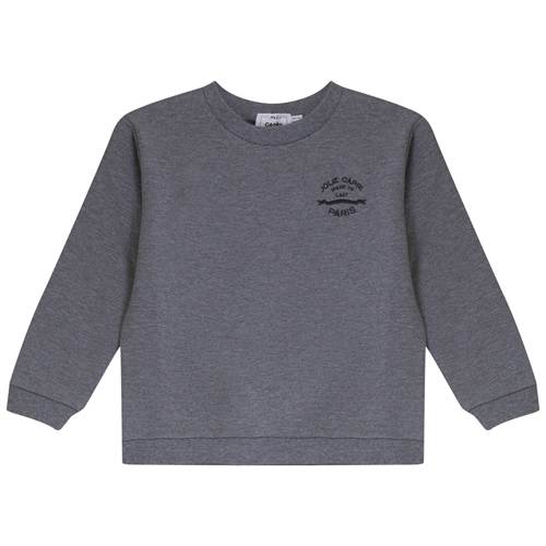 French Fleece Spandex Sweatshirt in Grey Mix by Jolie Capri