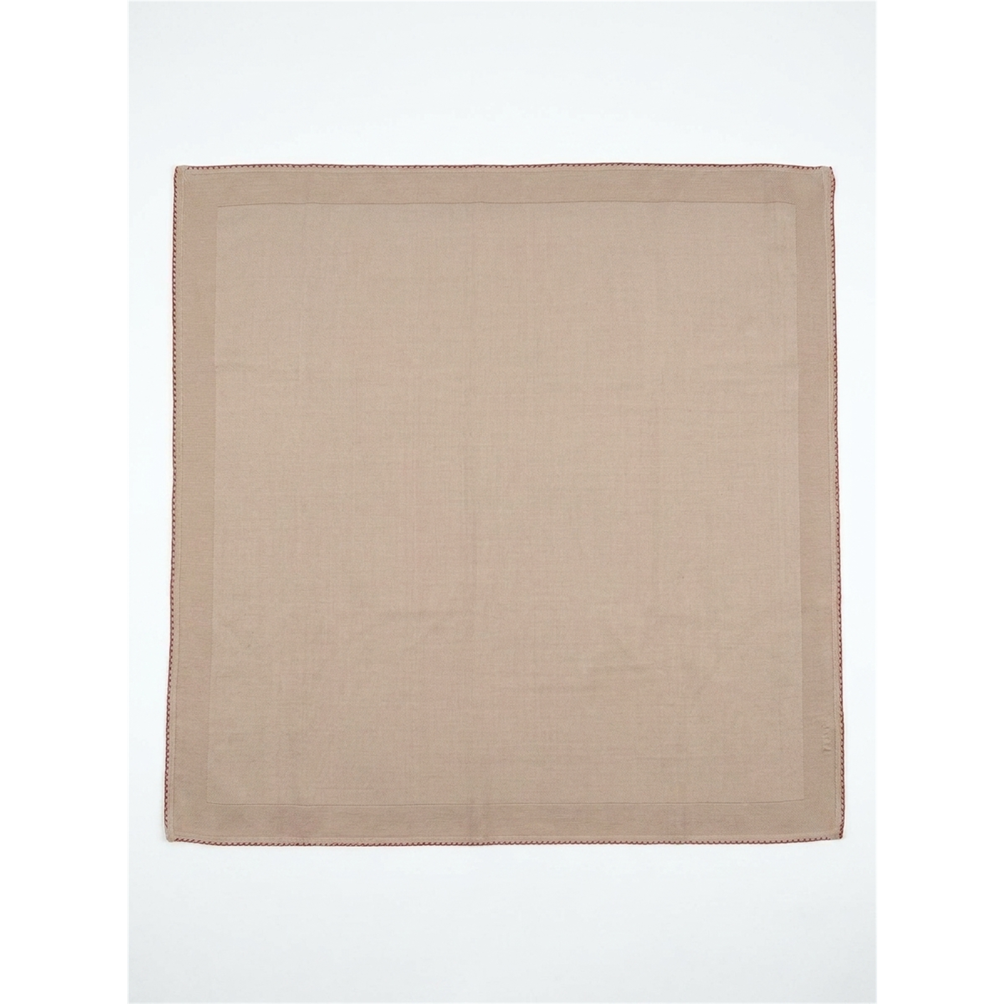 Knit Blanket With Decorative Stitch in Pink One Size by Bebe Bella