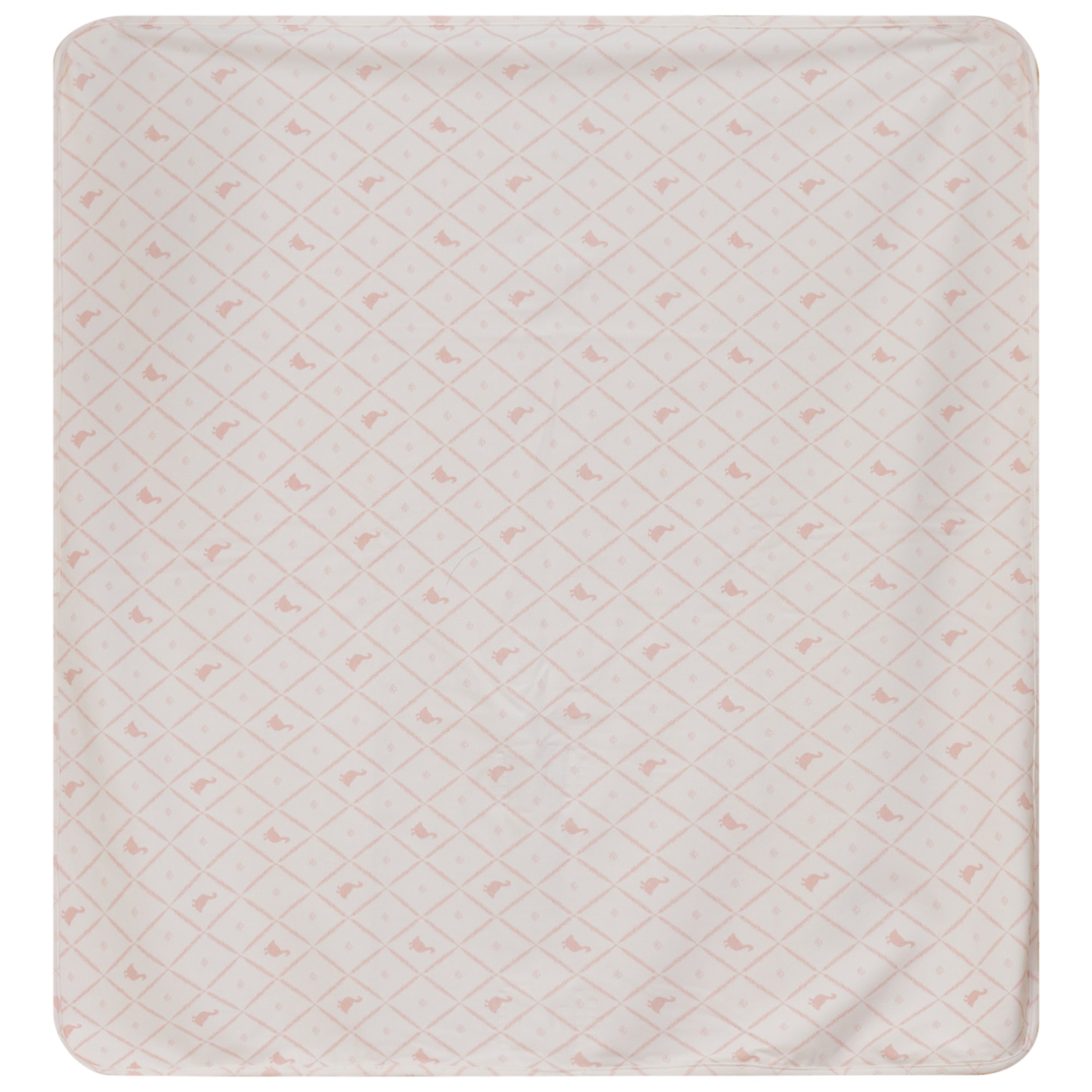 Goose Allover Print Blanket in Pink One Size by Bebe Bella
