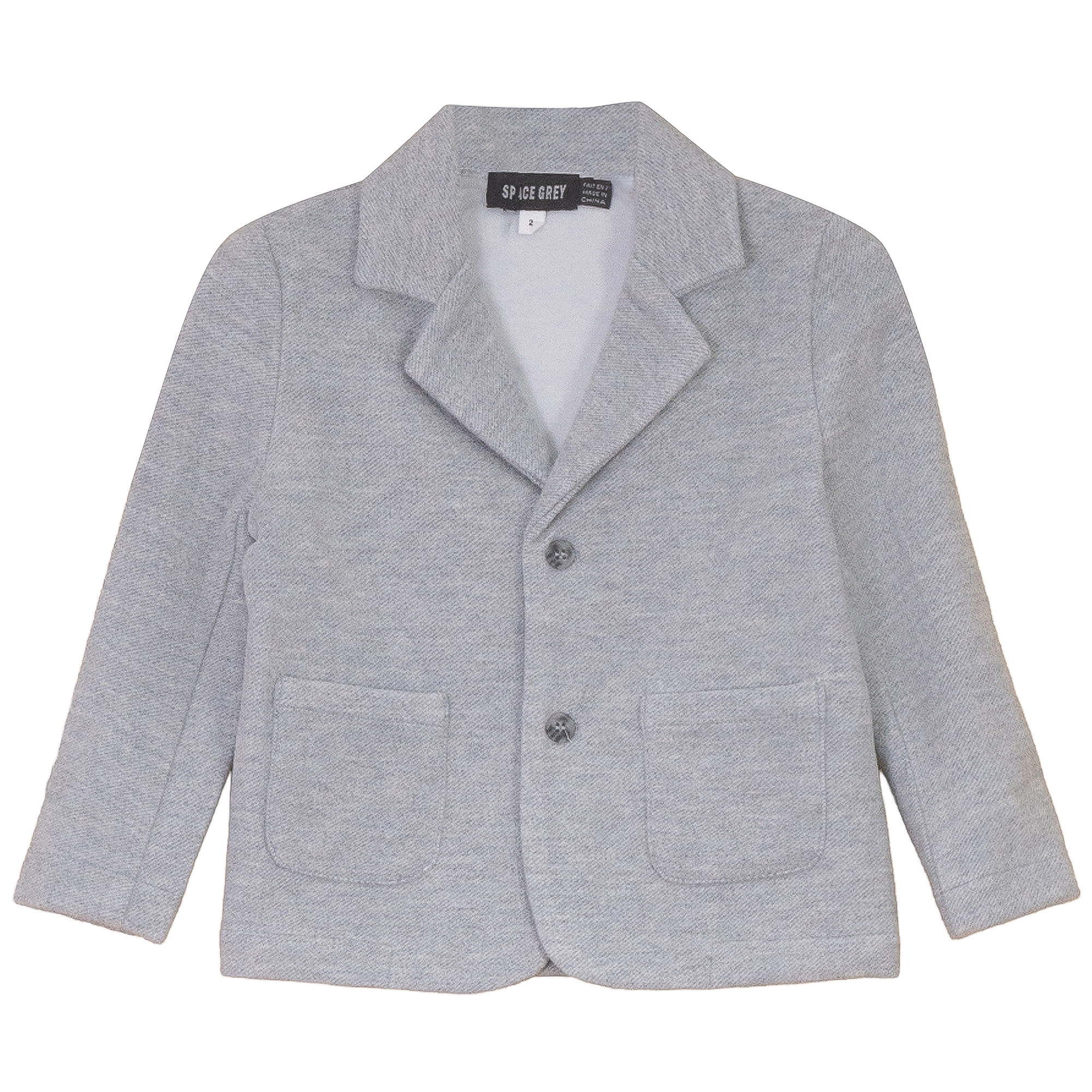Blazer in Grey by Space Grey