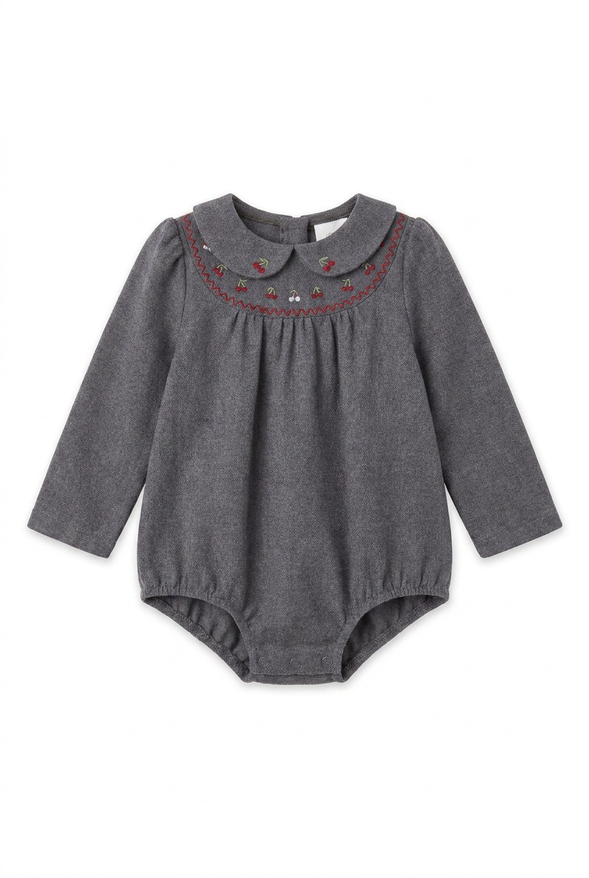 Cherry Embroidered Bubble in by Jolie Capri