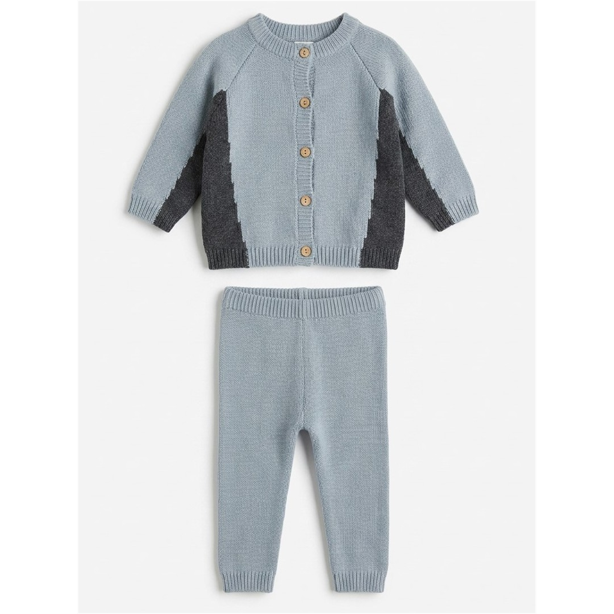 Knit Cardigan & Pants Set
