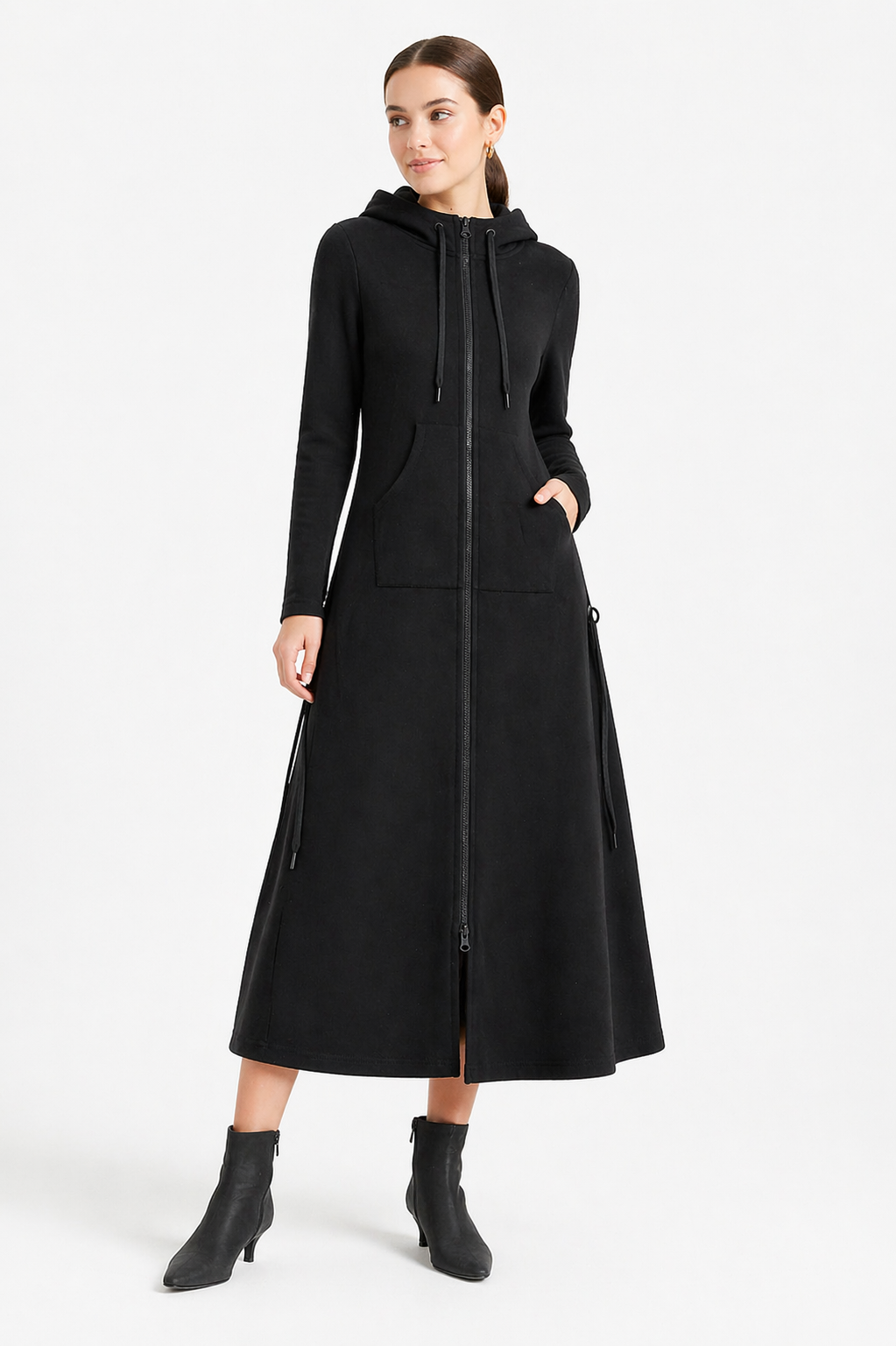 Soft Scube Hoodie Dress in by Noni Daily
