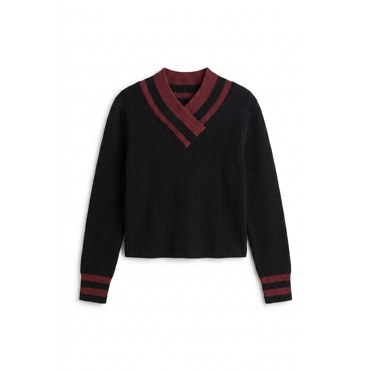 V Pull Over in Black by Noni Daily