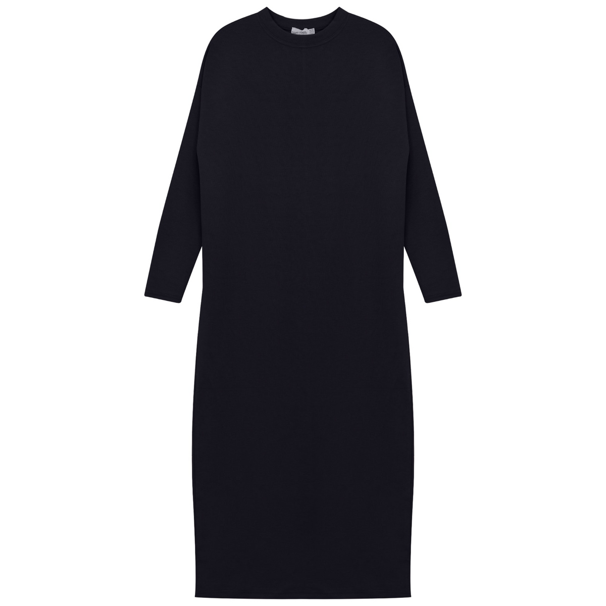 Rib Modal Dress in Navy by Noni Daily