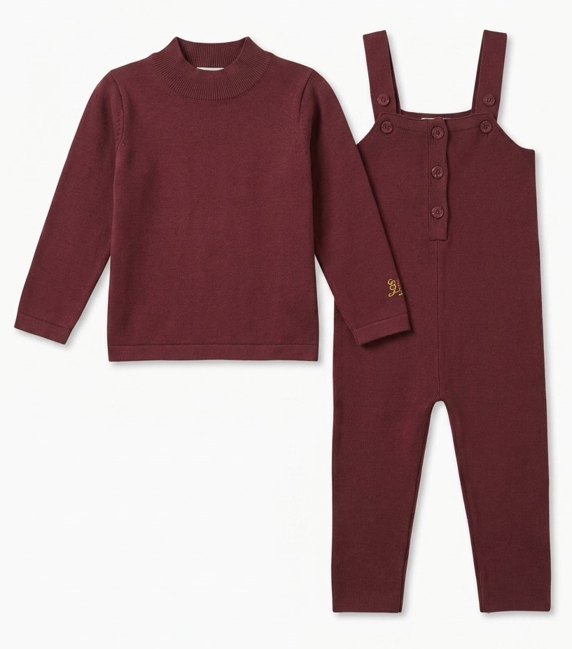 Overall Knit Set