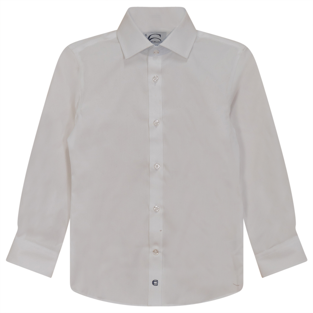 Slim Fit Shirt in White by Charles de Louvre
