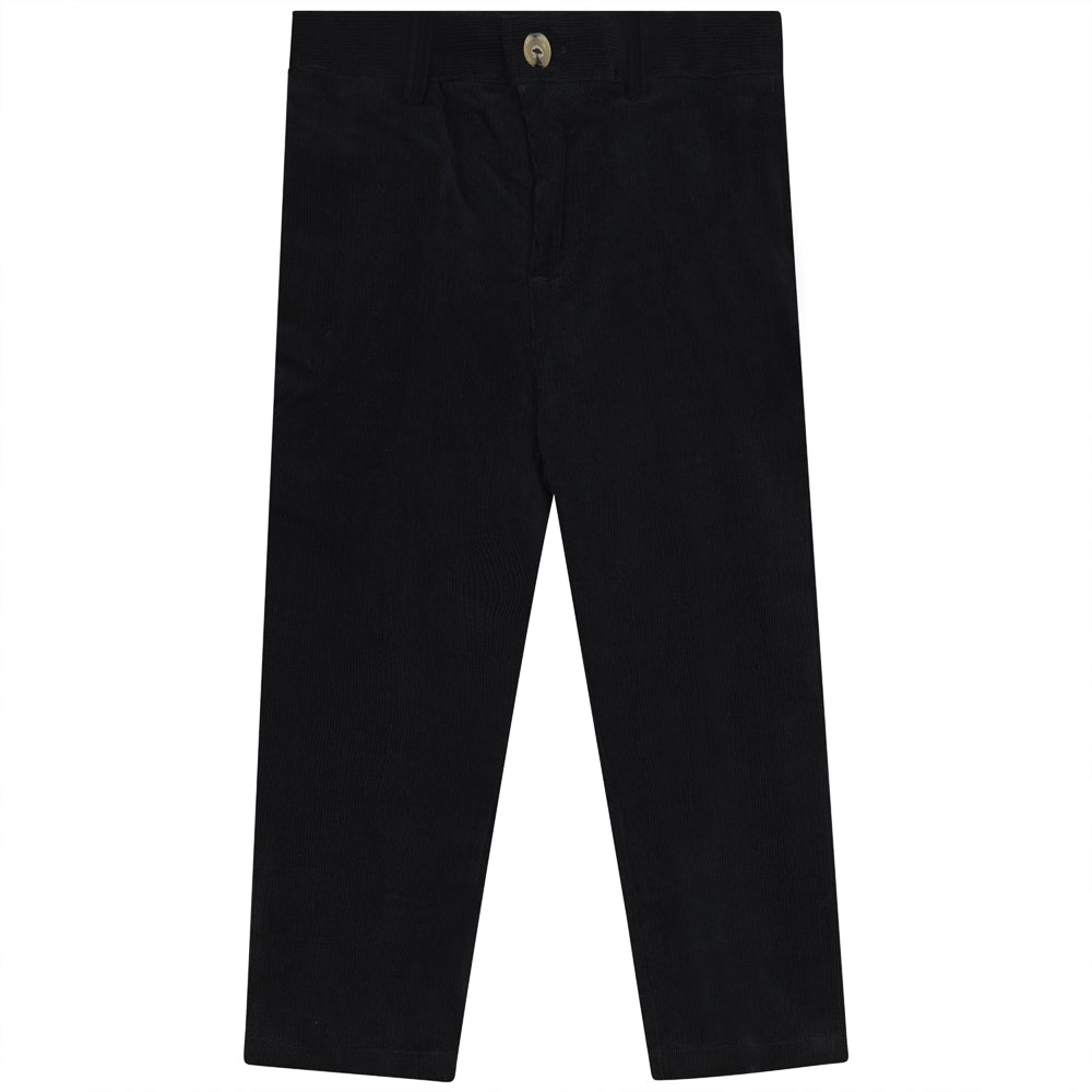Skinny Fit Corduroy Long Pants in Navy by Canadian Sport