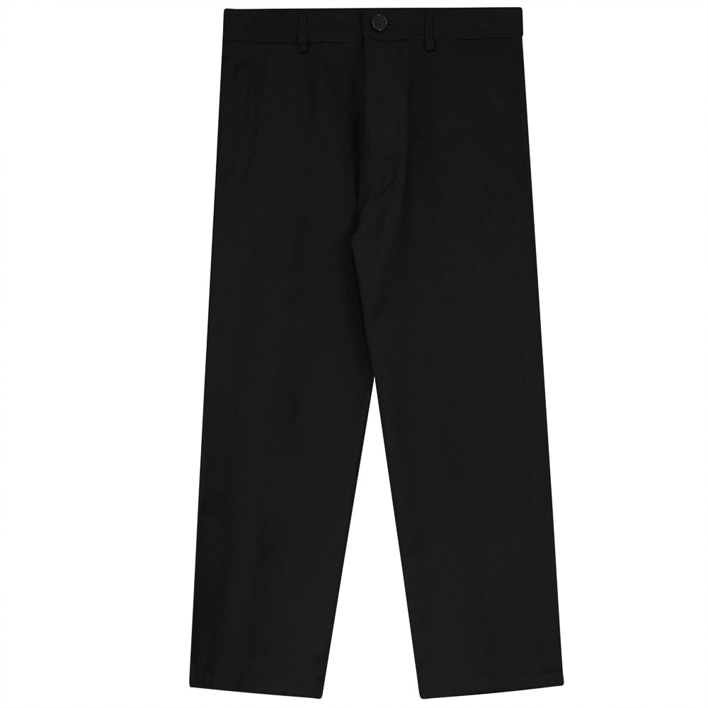 Basic Flat Front Pant in Black by Louis V