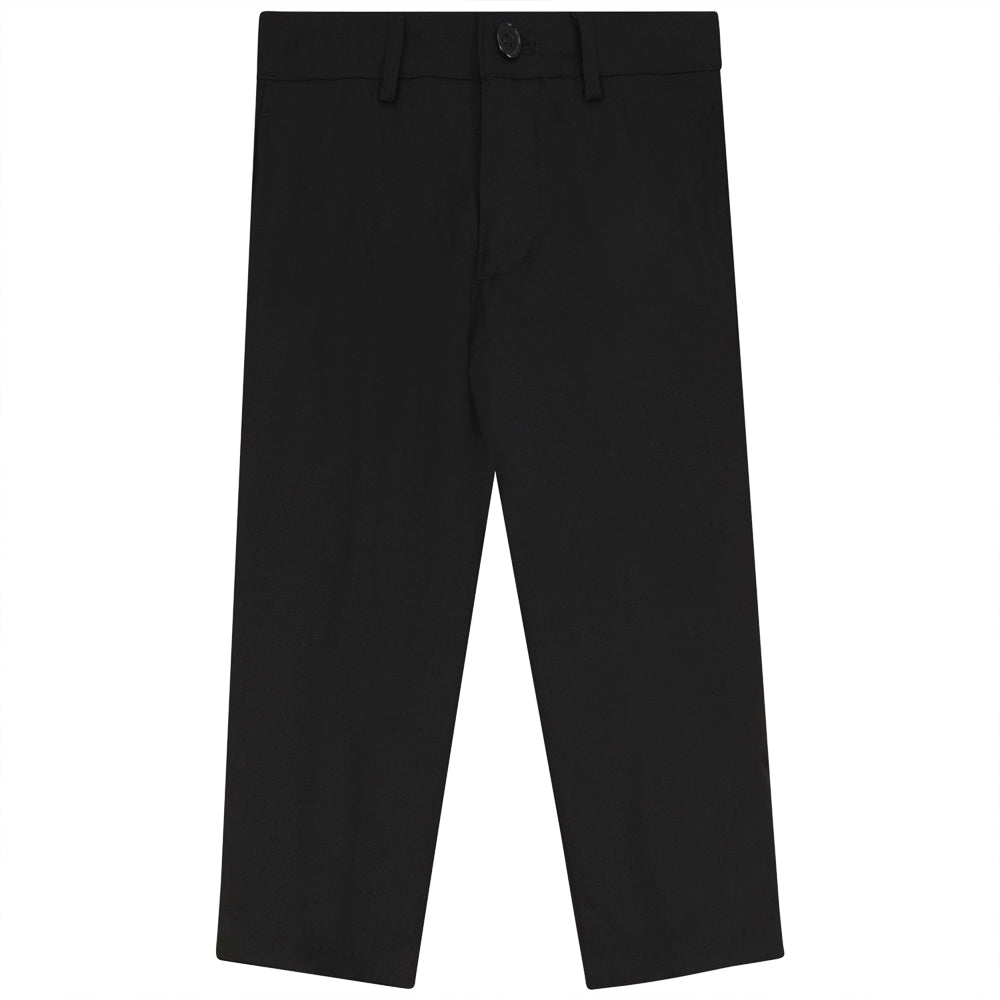 Slim Fit Long Pants in Black by Louis V