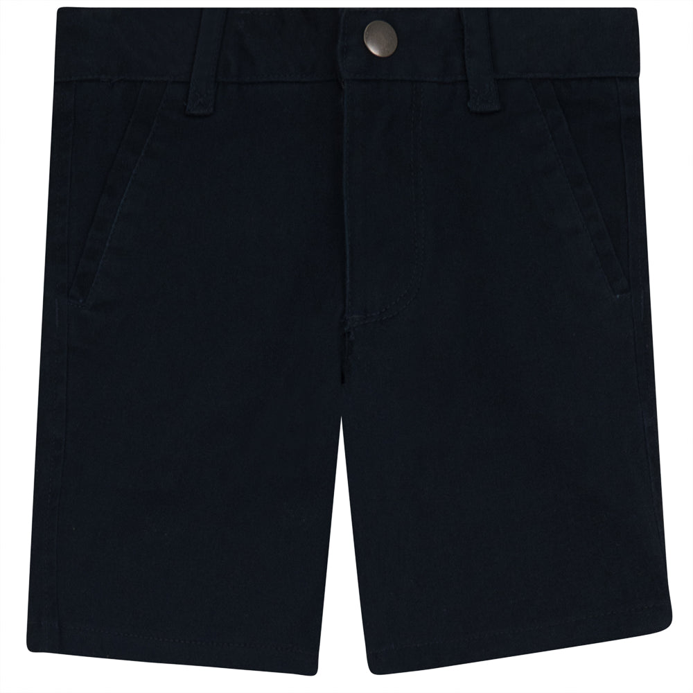 Cotton Shorts in Forever Navy by Mocha Noir