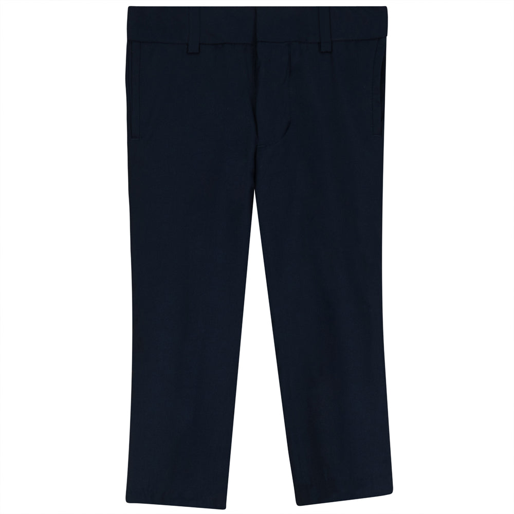 Skinny Fit Dress Pants in Cobalt by Mocha Noir