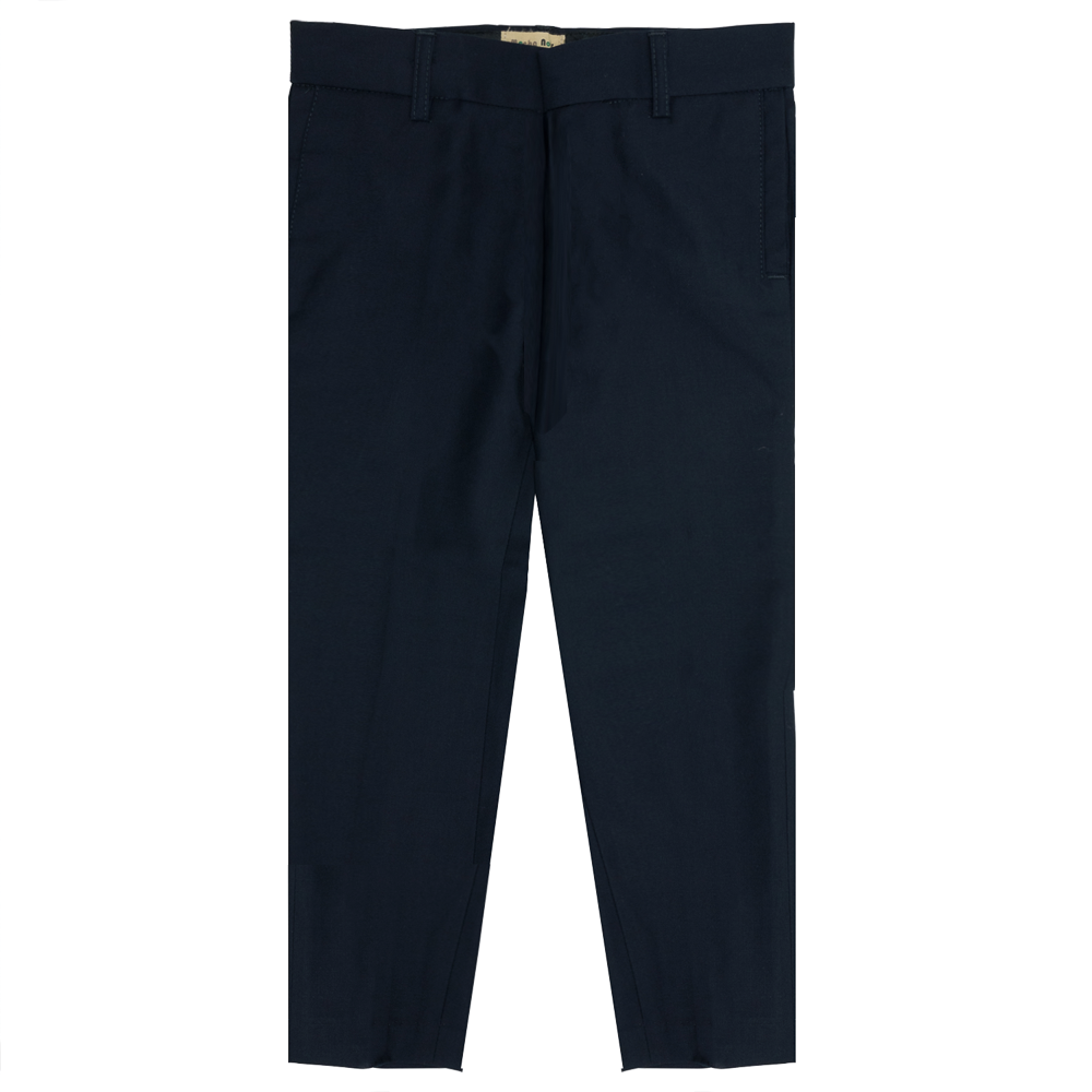 Skinny Fit Dress Pants in Navy by Mocha Noir